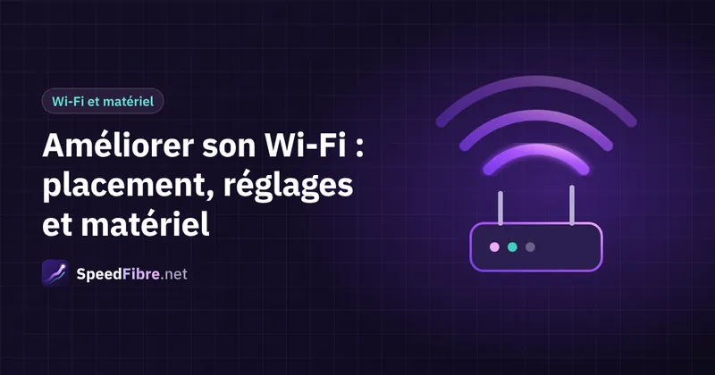 Améliorer son Wi-Fi : placement, réglages et matériel